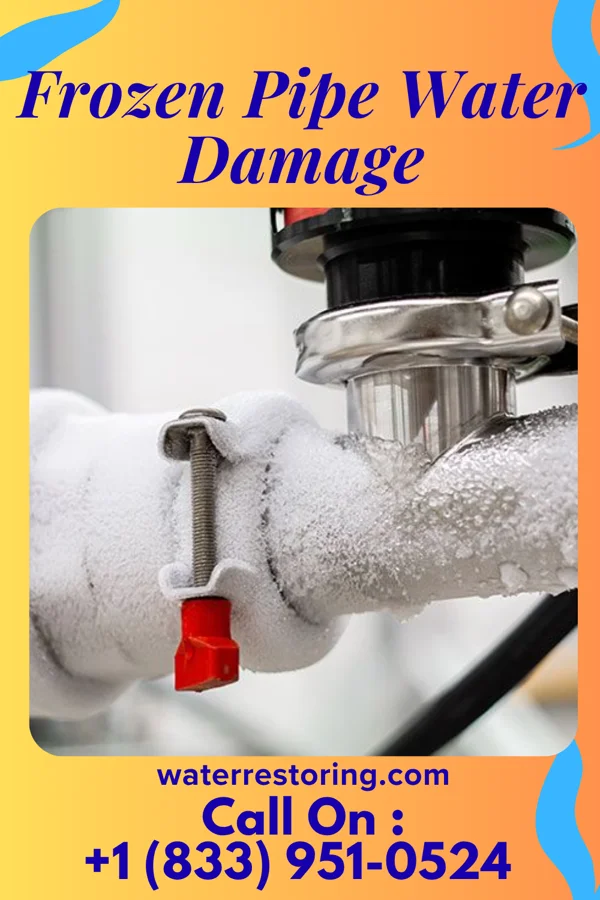 Frozen Pipe Water Damage in Windom, MN
